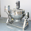 100 Liter Commercial Double Layer Stainless Steel 304 Steam Gas Electric Heating Jacketed Kettle With Agitator