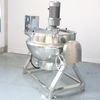 100 Liter Commercial Double Layer Stainless Steel 304 Steam Gas Electric Heating Jacketed Kettle With Agitator
