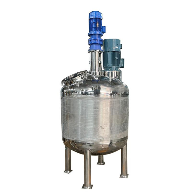 1000L Soap Vacuum Reaction Tank Pressure Vessel Stainless Steel 304 316L Electric Heating Mixing Tank