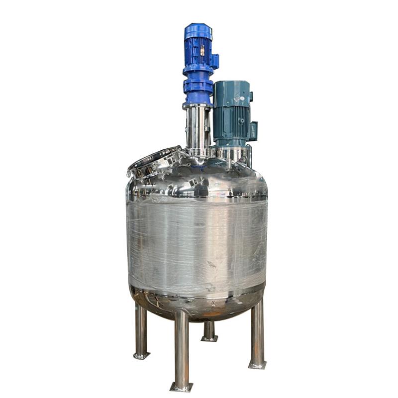 1000L Soap Vacuum Reaction Tank Pressure Vessel Stainless Steel 304 316L Electric Heating Mixing Tank
