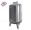 Factory Price Food Grade SS304 Horizontal Liquid Water Storing Vessel Drum Jacketed Storage Tank with Manhole