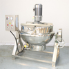 100 Liter Commercial Double Layer Stainless Steel 304 Steam Gas Electric Heating Jacketed Kettle With Agitator