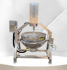 500L Sauce Stainless Steel Electric Gas Heating Tilt Scraper Mixer Semi Automatic Planetary Jacketed Kettle