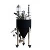 Food Grade Stainless Steel 304 Movable Conical Fermenter Brewing Equipment For Home Brewing