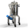 Stainless Steel Mixer Tank Sanitary Homogenizer 500L 1000L Mixing Tank