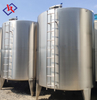 Sanitary Water Vessel Solvent Syrup Container High Quality SS316L Stainless Steel Mix Storage Tank With Ladder