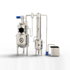 Small Capacity Food Grade Stainless Steel 304 316L Movable Vacuum Spherical Concentrator Vacuum Spherical Evaporator For Herbal