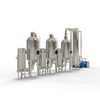 Stainless Steel Triple Effect Energy Saving Low Temperature Steam Heating Concentrator Vacuum Evaporator
