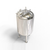 Small Capacity Food Grade Stainless Steel SS304 SS316L Movable Cosmetic Magnetic Mixing Tank With Bottom Magnetic Mixer