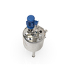 200L Food Grade Stainless Steel 304 316L Juice Batching tank Beverage Mixing tank With Agitator