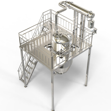 JR Sanitary Standard Low Temperature Herb oil extraction machine Stainless Steel Tanks Equipment