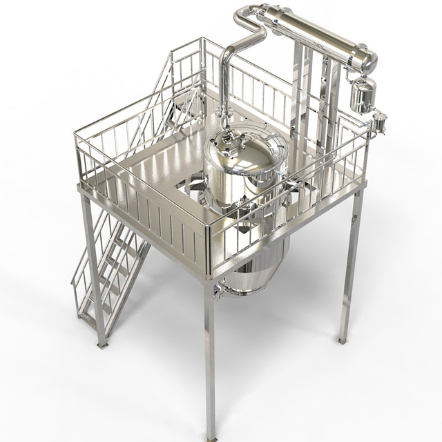 JR Sanitary Standard Low Temperature Herb oil extraction machine Stainless Steel Tanks Equipment