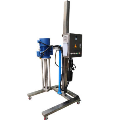 Sanitary Stainless Steel 304 316L Hydraulic Lift High Shear Dispersing Emulsifier Homogenizer Mixer