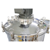 Food Grade Stainless Steel 304 Movable Single Layer Cream Transfer Batching Tank Soap High Shear Emulsifying tank