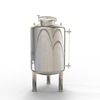 Food Grade Stainless Steel 304 316L Sanitary Milk Storage Vessel Vertical Water Storage Tank