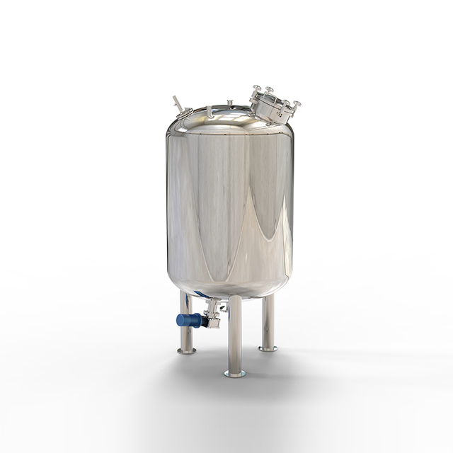 Large Capacity Sterile Stainless Steel 304 316L Double Jacketed Electric Heating Mixing Tank With Bottom Magnetic Mixer 