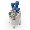 500L SS304 Shampoo Toothpaste Making Mixer Machine Mixing Tank Disperser Homogenizer Mixer Tank Equipment