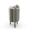 Food Grade Stainless Steel 304 316L Sanitary Milk Storage Vessel Vertical Water Storage Tank