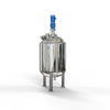 200L Food Grade Stainless Steel 304 316L Juice Batching tank Beverage Mixing tank With Agitator