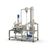 Small Capacity Food Grade Stainless Steel 304 316L Movable Vacuum Spherical Concentrator Vacuum Spherical Evaporator For Herbal
