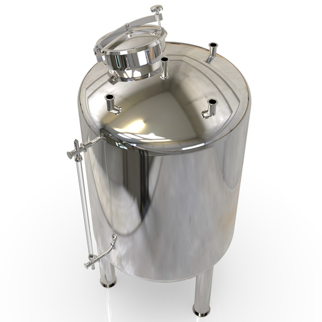 Stainless Steel Mixer Tank Sanitary Homogenizer 500L 1000L Mixing Tank